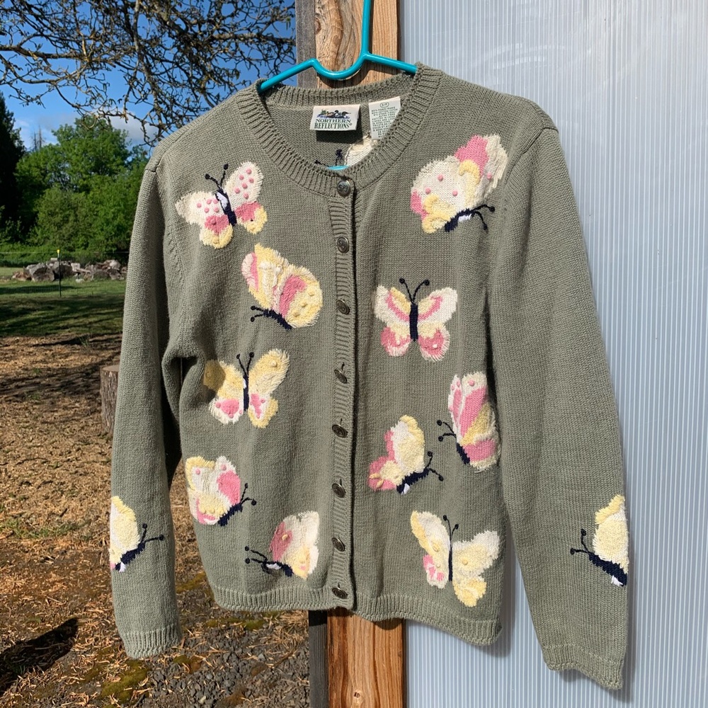 Butterfly sweater